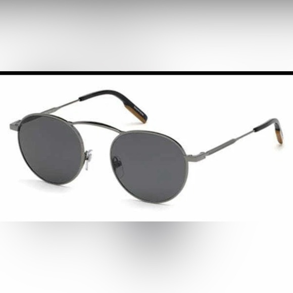 Ermenegildo Zegna Gray Sunglasses